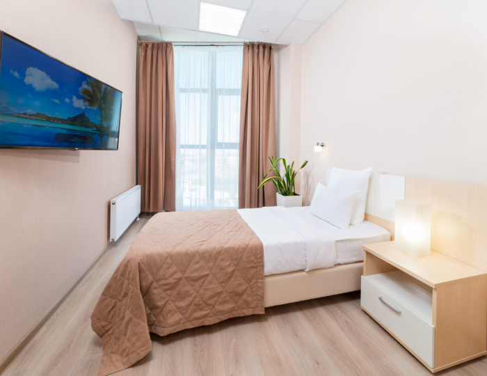 Люкс Корпус Персей, Люкс 3-местный 3-комнатный - Санаторий «Эллада» (Каникулы в Анапе) ФНС