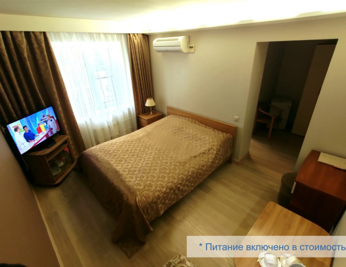 Стандарт Стандарт одноместный однокомнатный (без балкона) – корпуса 2 - Санаторий «Эллада» (Каникулы в Анапе) ФНС