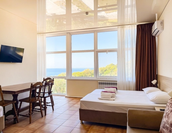 3-x местный студия Корпус 2 - Курортный отель «Ателика Лесная Бухта»