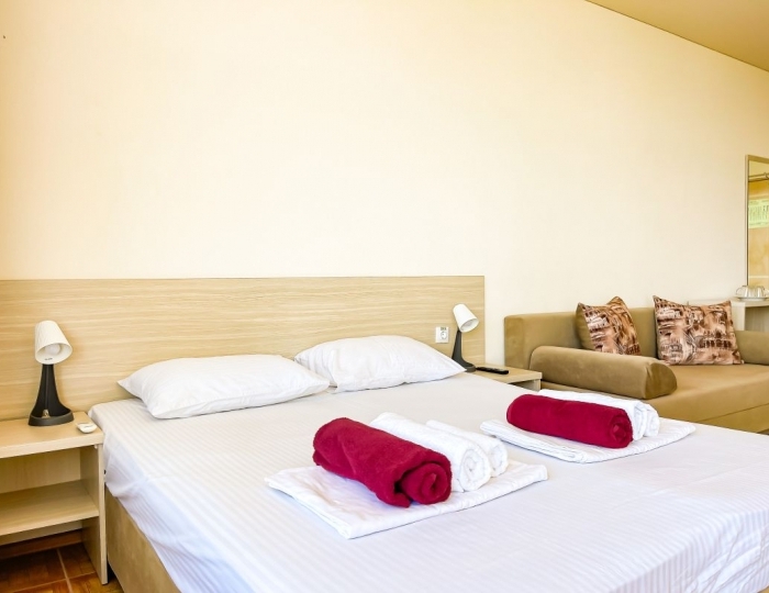 3-x местный студия Корпус 2 - Курортный отель «Ателика Лесная Бухта»