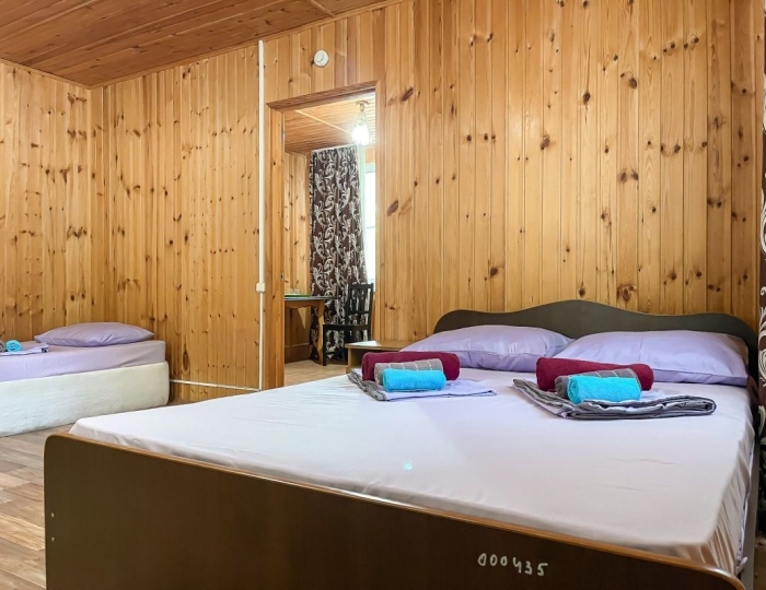 3-x местный - Домик Деревянный на 2 номера - Курортный отель «Ателика Лесная Бухта»