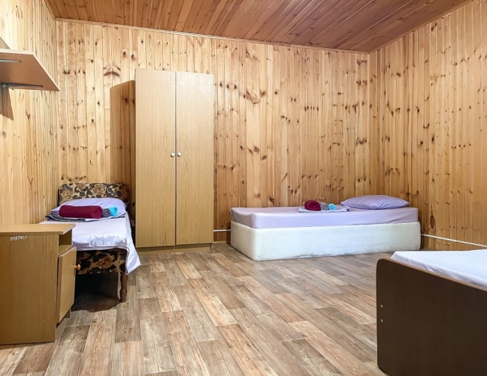 3-x местный - Домик Деревянный на 2 номера - Курортный отель «Ателика Лесная Бухта»