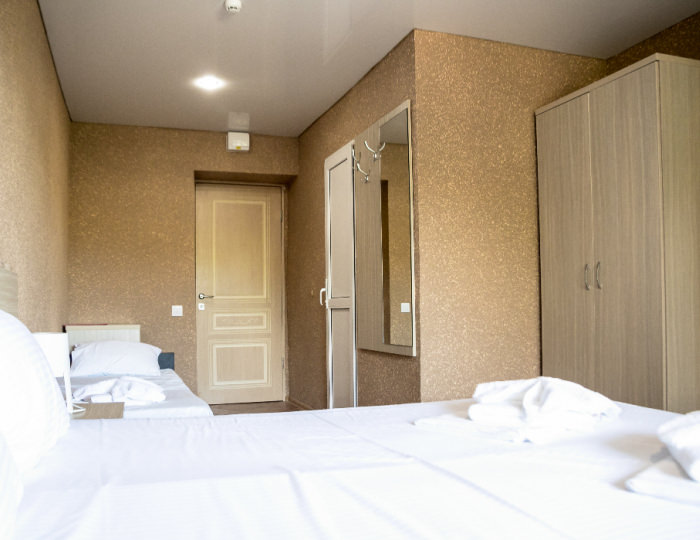 2-местное станд. с доп. местом, корп. 2, 3 - Курортный отель «Ателика Лесная Бухта»