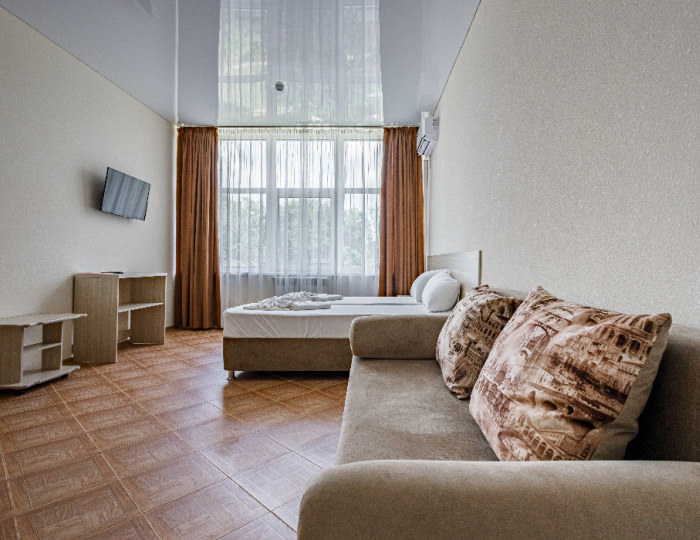 3-мест. 2-комн. люкс, корп. 2, 3 - Курортный отель «Ателика Лесная Бухта»