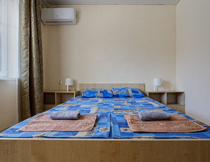 1-мест.(разм. в 2-мест.) эконом, корп. 1 - Курортный отель «Ателика Лесная Бухта»