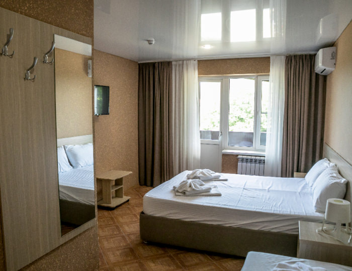 1-мест.(разм. в 2-мест.) станд. с доп. местом, корп. 2, 3 - Курортный отель «Ателика Лесная Бухта»