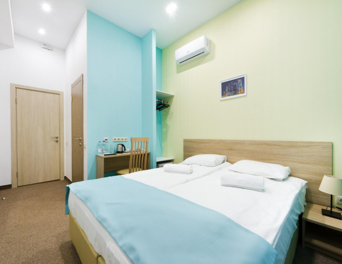 Номер стандарт с 1 двуспальной кроватью - Отель «Сити Стар» Москва