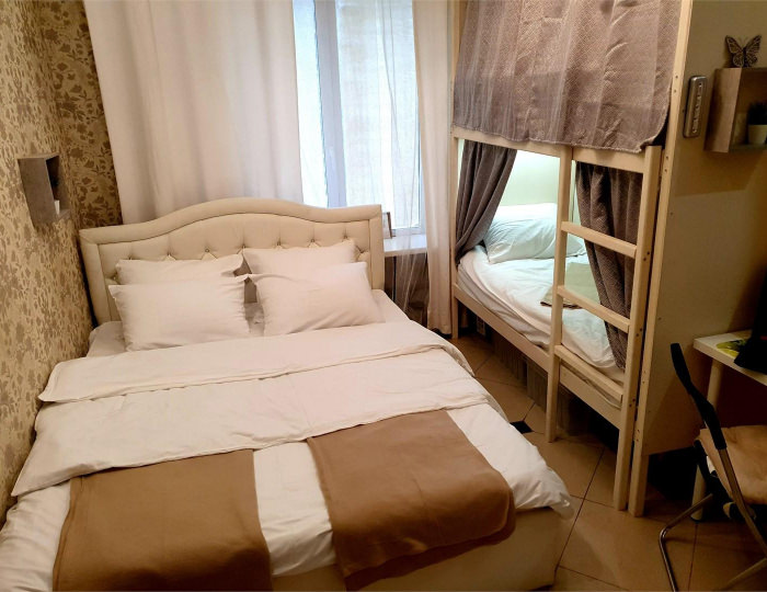 4-местный номер стандарт семейный - Мини-отель It.Rooms / Айти.Румс Москва