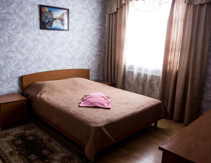 Номер стандарт с 1 двуспальной кроватью - Отель «Лесной» Лесной городок