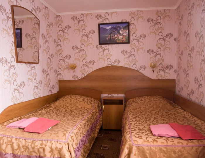 Номер стандарт с 2 односпальными кроватями - Отель «Лесной» Лесной городок