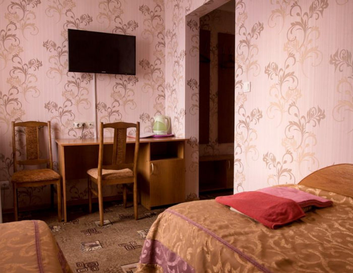 Номер стандарт с 2 односпальными кроватями - Отель «Лесной» Лесной городок