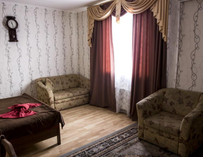 Номер полулюкс с 1 двуспальной кроватью - Отель «Лесной» Лесной городок