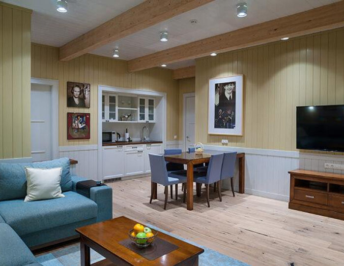 Номер люкс четырехкомнатный (корпус Бумеранг) - База отдыха «Лисья нора» Игнатово