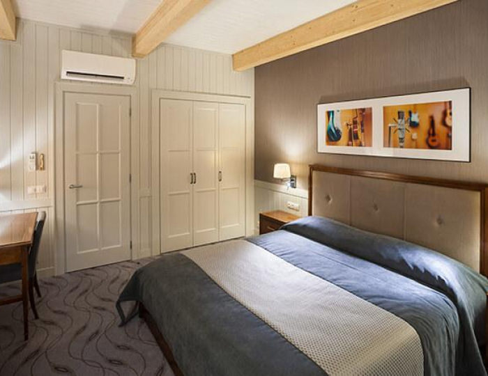 Номер студия с 1 двуспальной кроватью (корпус Бумеранг) - База отдыха «Лисья нора» Игнатово