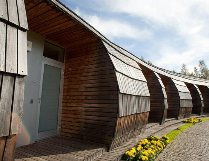 Номер люкс с двуспальной кроватью (корпус FOX-INN) - База отдыха «Лисья нора» Игнатово