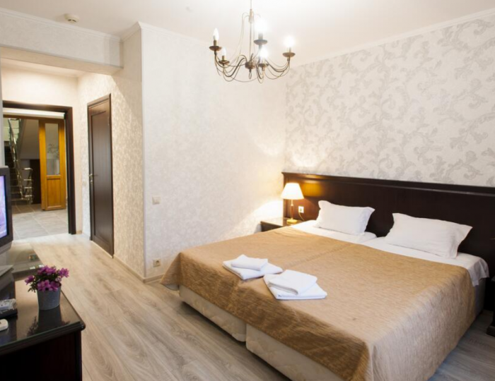 Номер стандарт с 2 односпальными кроватями - Отель «Аквамарин» Подрезово