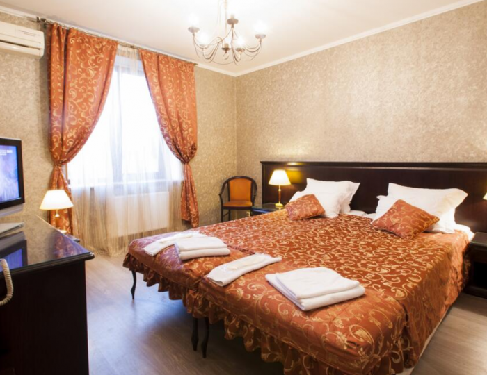 Номер улучшенный с 2 односпальными кроватями - Отель «Аквамарин» Подрезово