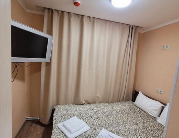 Номер эконом с 1 двуспальной кроватью - Отель «Аквамарин» Подрезово