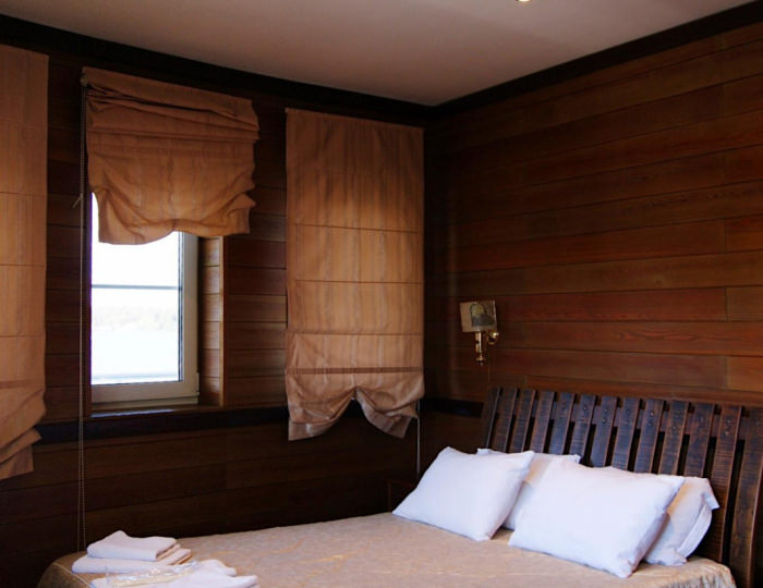 2-комнатная каюта люкс улучшенный с 1 двуспальной кроватью - Отель «Аквамарин» Подрезово