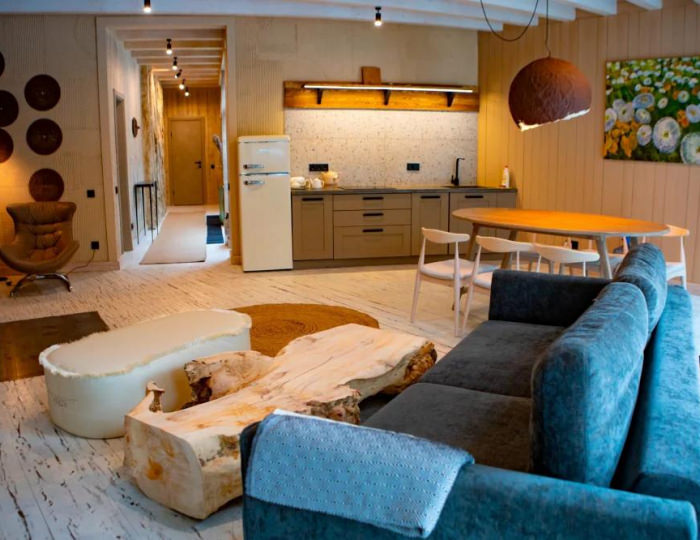 Одноэтажная эковилла c сауной и джакузи №2 - База отдыха Berta Village / Берта Вилладж Ламишино