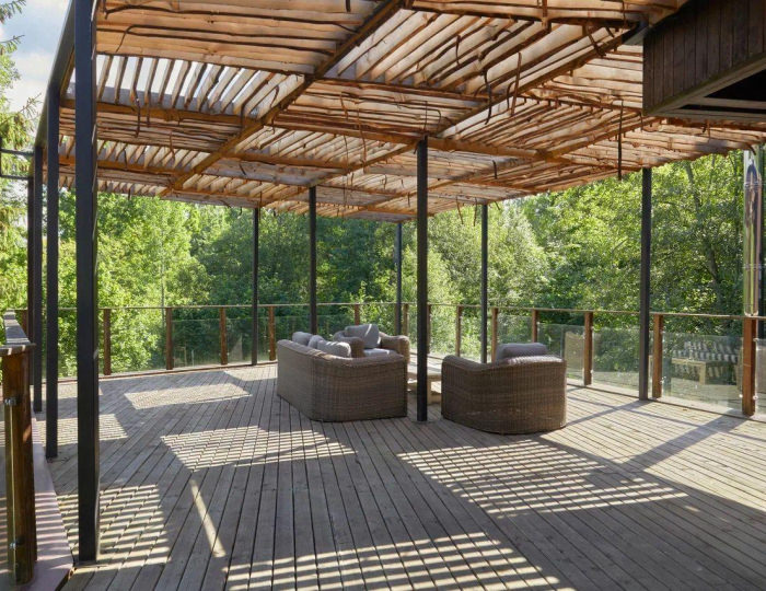 Гостевая эковилла с джакузи - База отдыха Berta Village / Берта Вилладж Ламишино