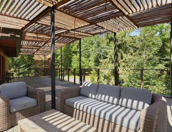 Гостевая эковилла с джакузи - База отдыха Berta Village / Берта Вилладж Ламишино