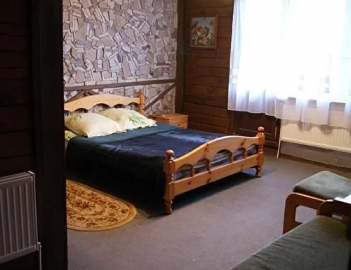 Номер стандарт семейный с 1 двуспальной кроватью - База отдыха «Ранчо» Афанасово