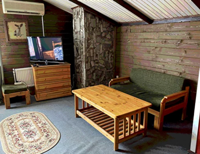 Номер улучшенный с 1 двуспальной кроватью - База отдыха «Ранчо» Афанасово