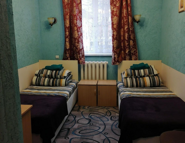 Номер стандарт с 2 односпальными кроватями - Гостиница «Мещерский Дворик» Видное
