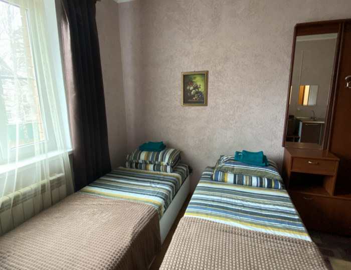 Номер стандарт с 2 односпальными кроватями - Гостиница «Мещерино» Видное