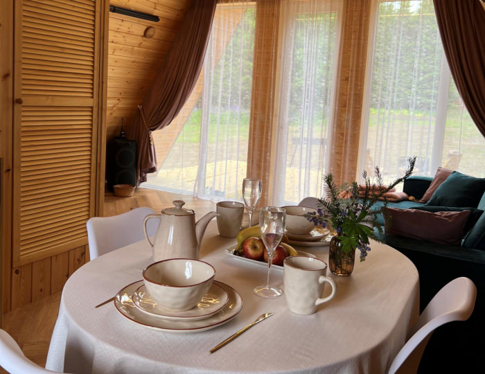 Коттедж премиум с 1 двуспальной кроватью - Загородный отель Ёлкино.Life / Ёлкино.Лайф Рыбушки