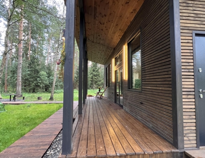 Глэмпинг Tishina house / Тишина Хаус Атеевка