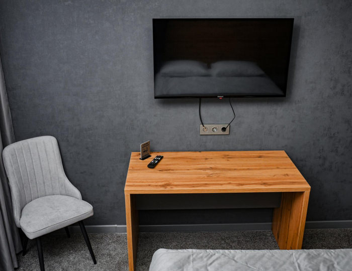 Номер стандарт улучшенный с 1 двуспальной кроватью - Отель «Колизей» Тамбов