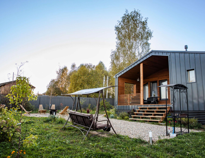 Коттедж премиум с сауной и банным чаном №478, 501, 506 - База отдыха «Зеленый островок» Якунино