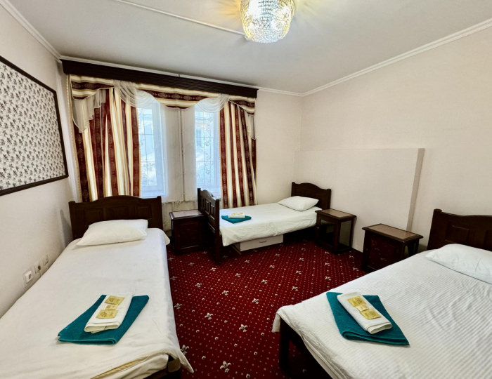 Номер стандарт с 3 односпальными кроватями - Отель «Никольская» Серпухов