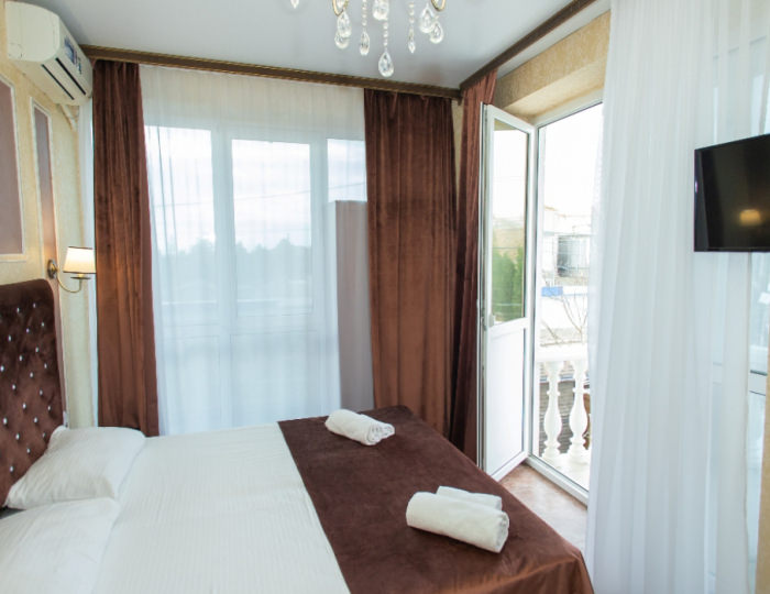 1-мест.(разм. в 2-мест.) комфорт - Отель «Олимп» Береговое