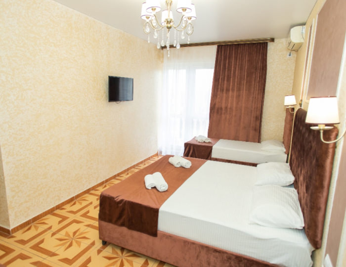 1-мест.(разм. в 4-мест.) комфорт - Отель «Олимп» Береговое