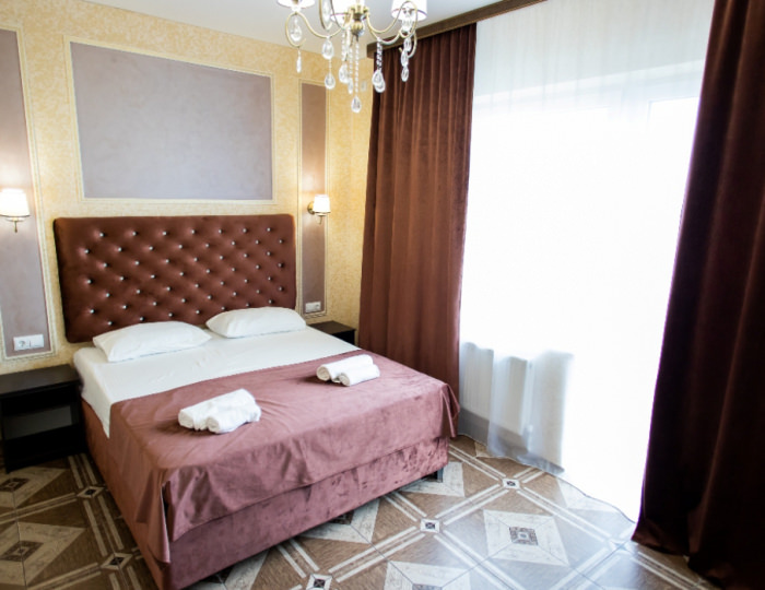 1-мест.(разм. в 4-мест.) 2-комн. комфорт - Отель «Олимп» Береговое