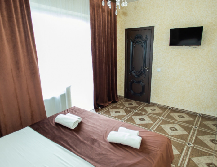 1-мест.(разм. в 4-мест.) 2-комн. комфорт - Отель «Олимп» Береговое