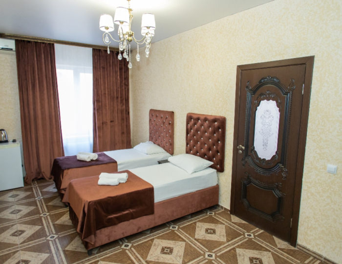 1-мест.(разм. в 4-мест.) 2-комн. комфорт - Отель «Олимп» Береговое