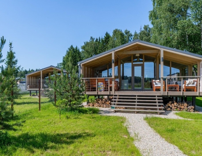 Коттедж Дом Boho / Бохо у воды Новинское