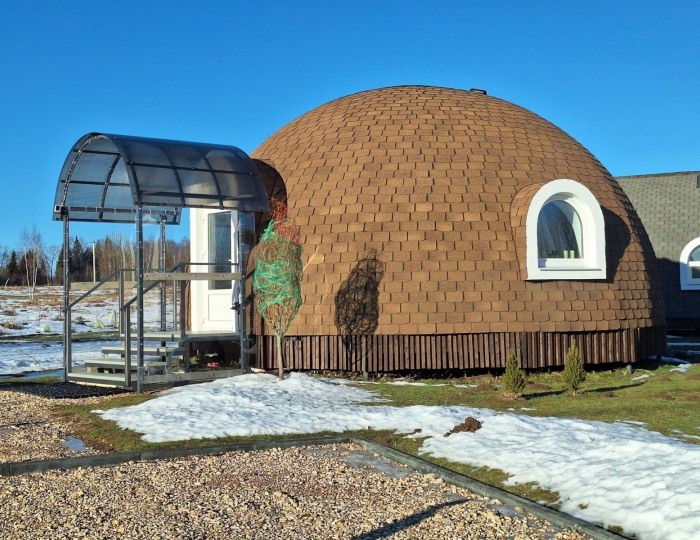 Коттедж Купол by Flacon / Флакон Знаменка