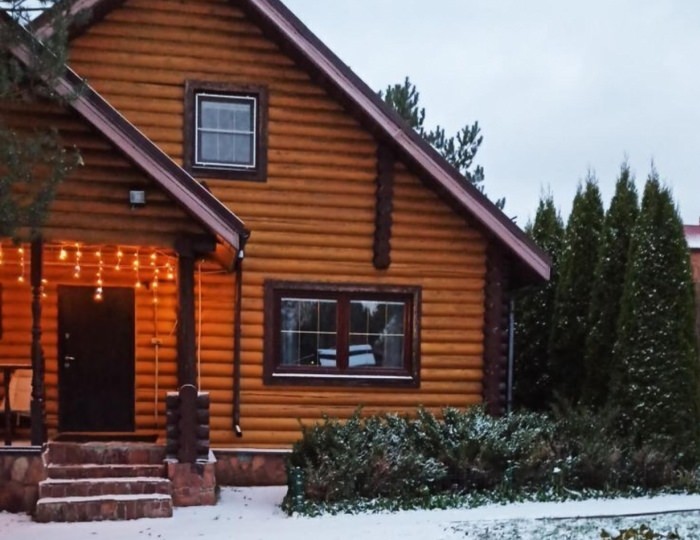 Коттедж «Бревенчатый дом с русской баней на дровах» Подолино