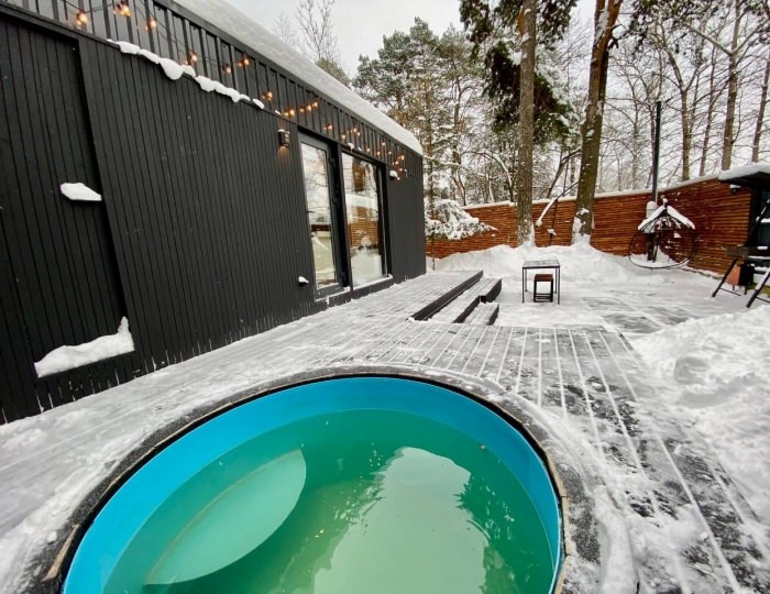 Коттедж «Ультрасовременный домик для отдыха вдвоем» Немчиновка