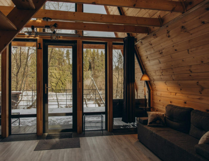 А-Фрейм Гранд - Загородный отель «Кроличья нора» Коришево