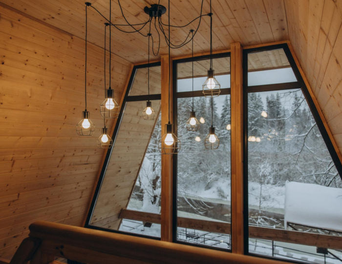 A-Фрейм стандарт - Загородный отель «Кроличья нора» Коришево