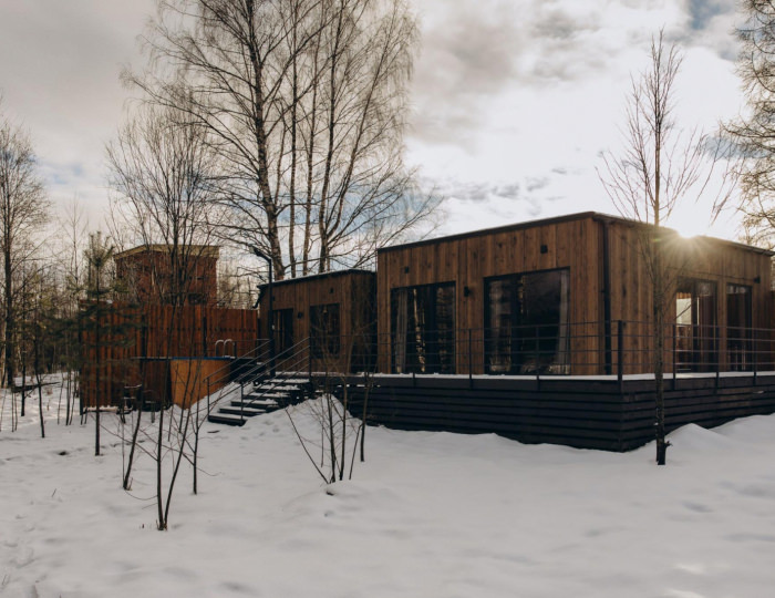 Коттедж улучшенный Твинхаус - Загородный отель «Кроличья нора» Коришево