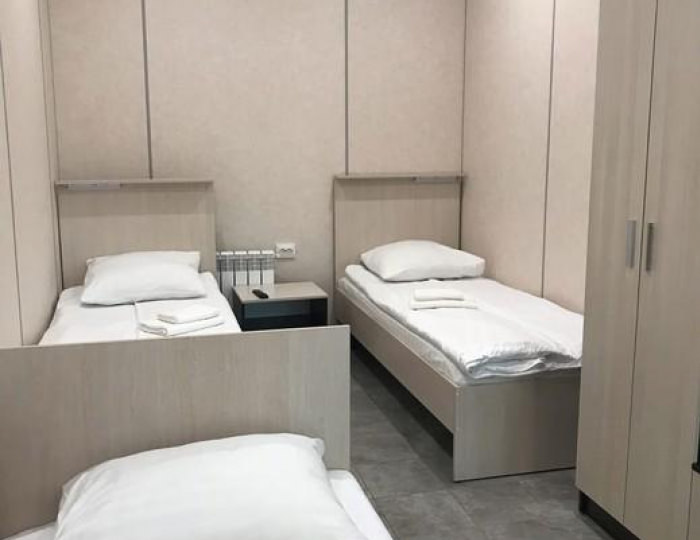 Номер стандарт с 3 односпальными кроватями - Отель «КУСКАС» Заполярный