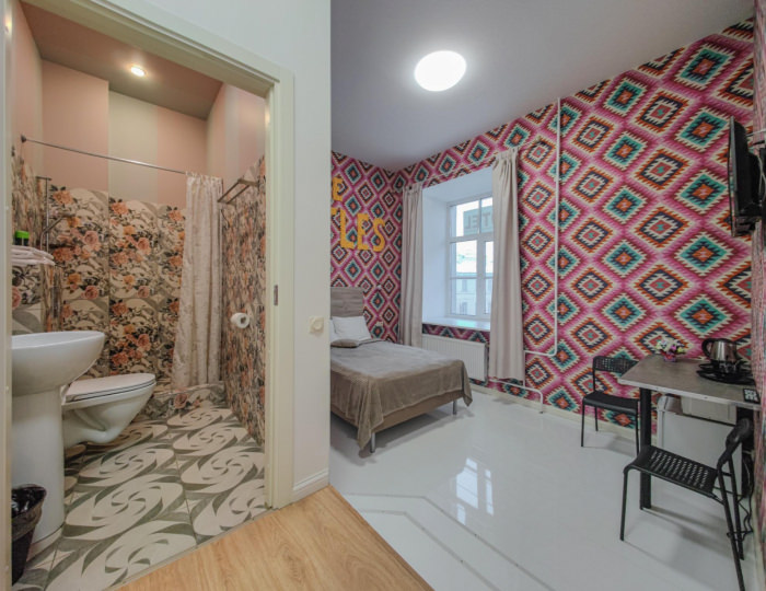 Номер улучшенный стандарт с 1 двуспальной кроватью - Отель Ligo Hotel / Лиго на Гостином Дворе Санкт-Петербург