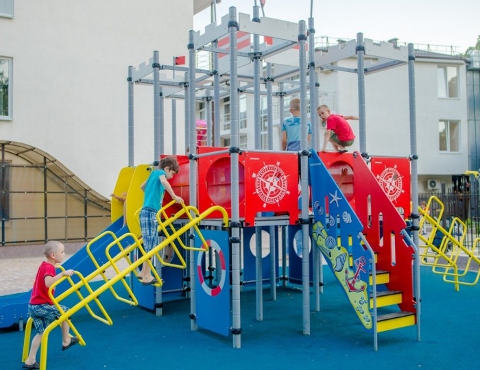 Детская площадка - Отель «Ателика Гранд Оазис»